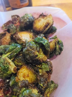Fried Brusselsprouts at Vertical Diner in Salt Lake City