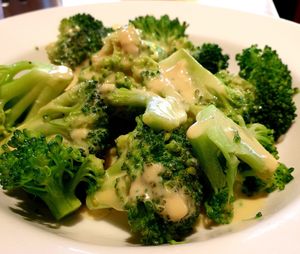 broc cheese a bit bigger this time at Vertical Diner in Salt Lake City