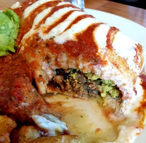 breakfast bur at Vertical Diner in Salt Lake City