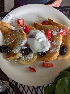 French toast at Vertical Diner in Salt Lake City