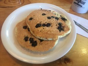 Blueberry Pancakes   at Vertical Diner in Salt Lake City