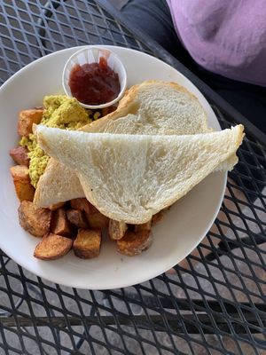 Tofu scramble   at Vertical Diner in Salt Lake City