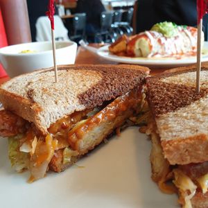 tempeh ruben at Vertical Diner in Salt Lake City