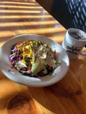 Power protein bowl. at Vertical Diner in Salt Lake City