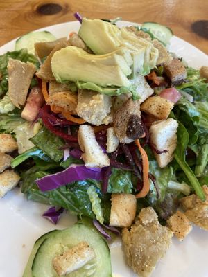 Chikun Ceasar Salad  at Vertical Diner in Salt Lake City