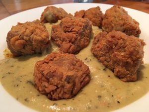 American Diner with Mash at Vertical Diner in Salt Lake City