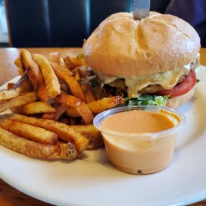 Tony Hawk Burger at Vertical Diner in Salt Lake City