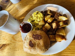 Breakfast with GF Bread  at Vertical Diner in Salt Lake City