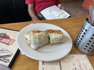 Chikun Caesar Wrap  at Vertical Diner in Salt Lake City