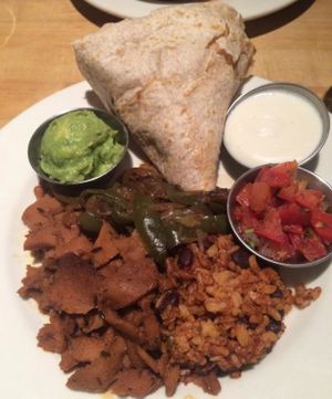 Jamaican You Dream Plate at Vertical Diner in Salt Lake City