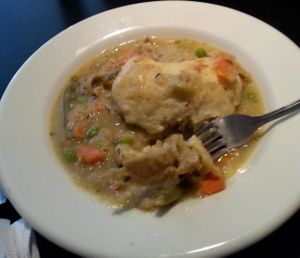 chicken stew biscuit at Vertical Diner in Salt Lake City