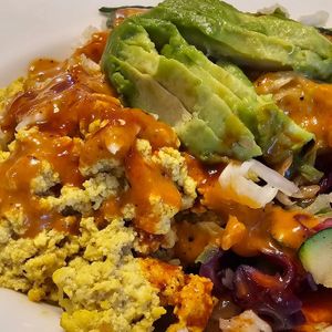 power protein bowl at Vertical Diner in Salt Lake City