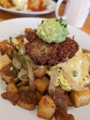 The mountain at Vertical Diner in Salt Lake City