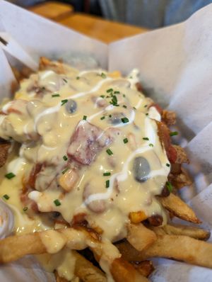 Chili fries at Vertical Diner in Salt Lake City