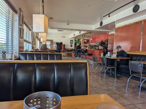 The restaurant at Vertical Diner in Salt Lake City