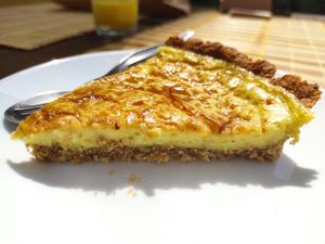 Custard pie at Bosque in Sintra