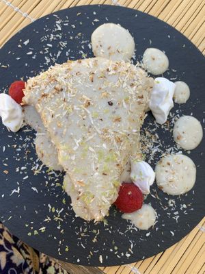 Bolo de coco   at Bosque in Sintra