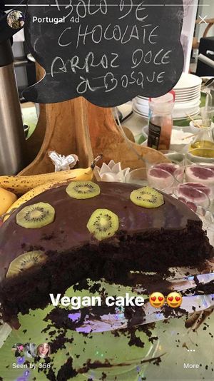 Amazing Chocolate cake at Bosque in Sintra