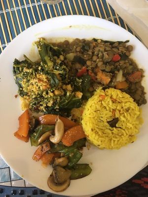 Delicious main full of flavour at Bosque in Sintra