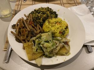 Buffet at Bosque in Sintra