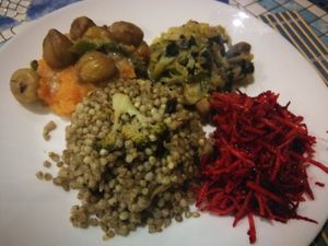 Main plate dinner at Bosque in Sintra