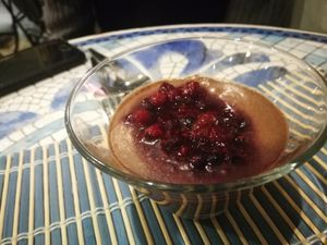 Chocolate mousse at Bosque in Sintra