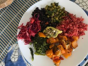 Different meals  at Bosque in Sintra