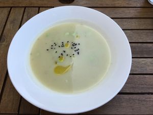 Soup of the day at Bosque in Sintra