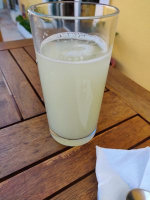 lemon juice at Bosque in Sintra