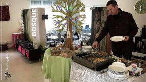 Buffet style at Bosque in Sintra