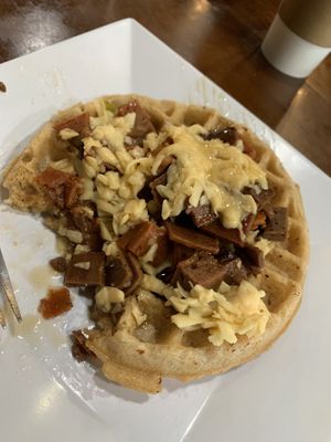 Vegan country breakfast at The Buzz Coffee & Cafe in Burnsville