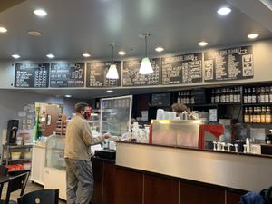 Ordering station at The Buzz Coffee & Cafe in Burnsville