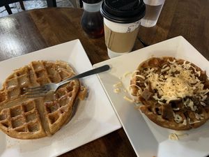 cinn roll and country AMAZING at The Buzz Coffee & Cafe in Burnsville