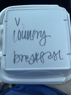 Vegan country breakfast container   at The Buzz Coffee & Cafe in Burnsville