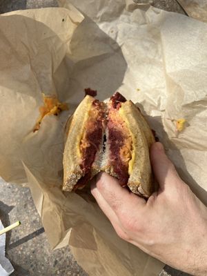 Reuben   at LUHV Vegan Deli in Philadelphia