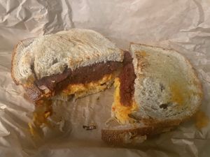 The Rueben!!  at LUHV Vegan Deli in Philadelphia