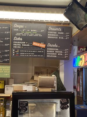 Menu  at LUHV Vegan Deli in Philadelphia