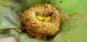 Bacon, egg, and cheese at LUHV Vegan Deli in Philadelphia