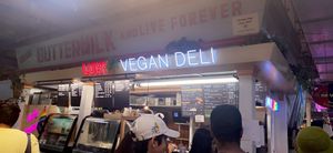 💯 vegan deli in reading terminal   at LUHV Vegan Deli in Philadelphia