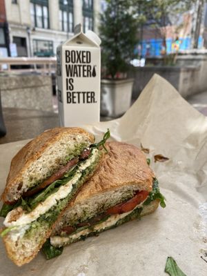 Caprese 10/10  at LUHV Vegan Deli in Philadelphia