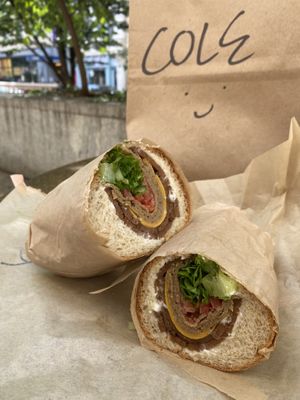 Turkey Bacon Ranch 8/10  at LUHV Vegan Deli in Philadelphia