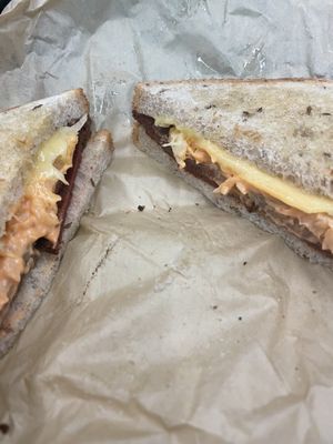 Reuben  at LUHV Vegan Deli in Philadelphia