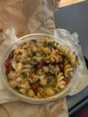 Pasta salad (recommend) at LUHV Vegan Deli in Philadelphia