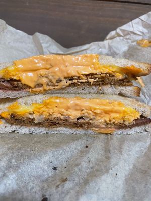 Reuben   at LUHV Vegan Deli in Philadelphia