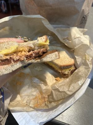 Reuben   at LUHV Vegan Deli in Philadelphia