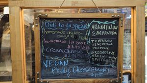  at LUHV Vegan Deli in Philadelphia