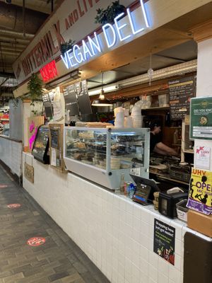   at LUHV Vegan Deli in Philadelphia