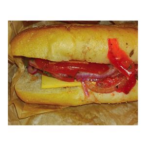 Italian Hoagie at LUHV Vegan Deli in Philadelphia