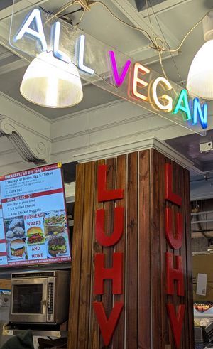  at LUHV Vegan Deli in Philadelphia