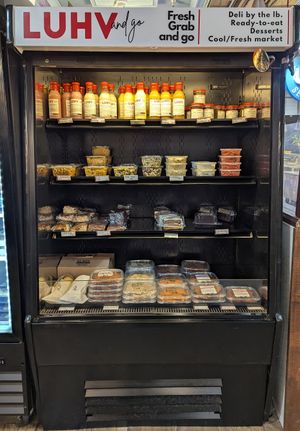 packaged food at LUHV Vegan Deli in Philadelphia
